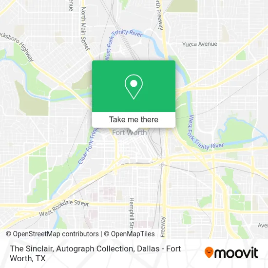 The Sinclair, Autograph Collection map