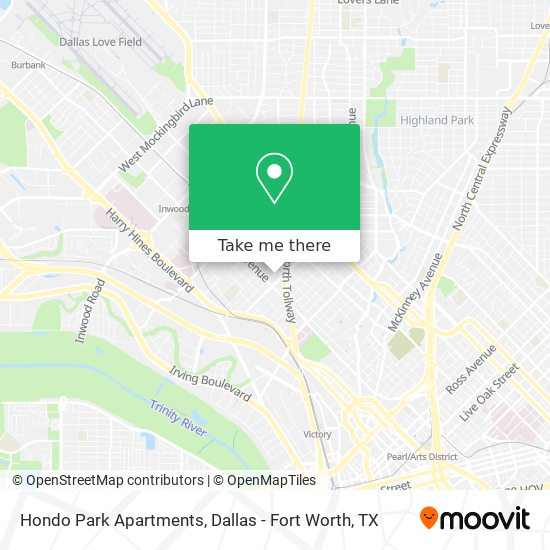 Mapa de Hondo Park Apartments