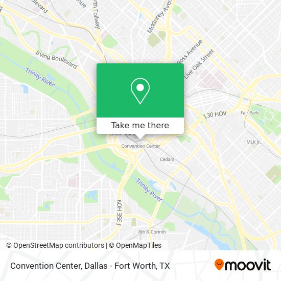 Convention Center map