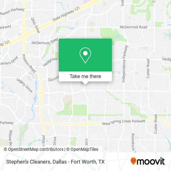 Mapa de Stephen's Cleaners