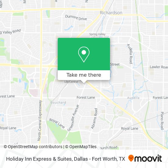 Holiday Inn Express & Suites map
