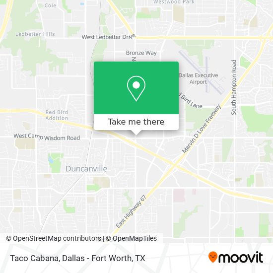 Mapa de Taco Cabana