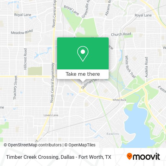 Timber Creek Crossing map