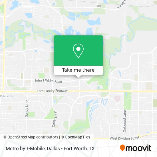 Metro by T-Mobile map