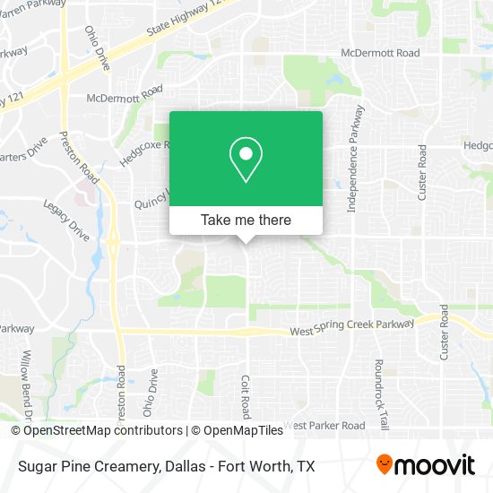 Mapa de Sugar Pine Creamery