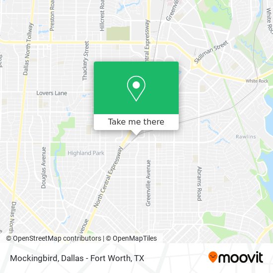 Mockingbird map