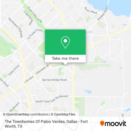 The Townhomes Of Palos Verdes map
