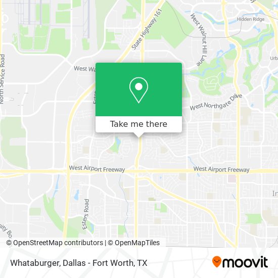 Whataburger map