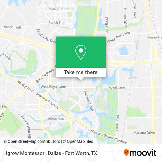 Igrow Montessori map