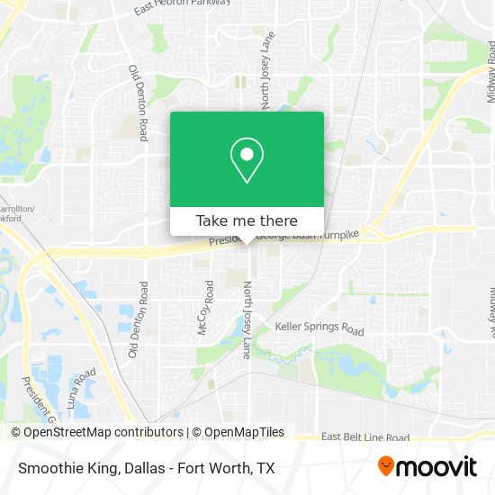 Smoothie King map