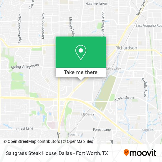 Mapa de Saltgrass Steak House