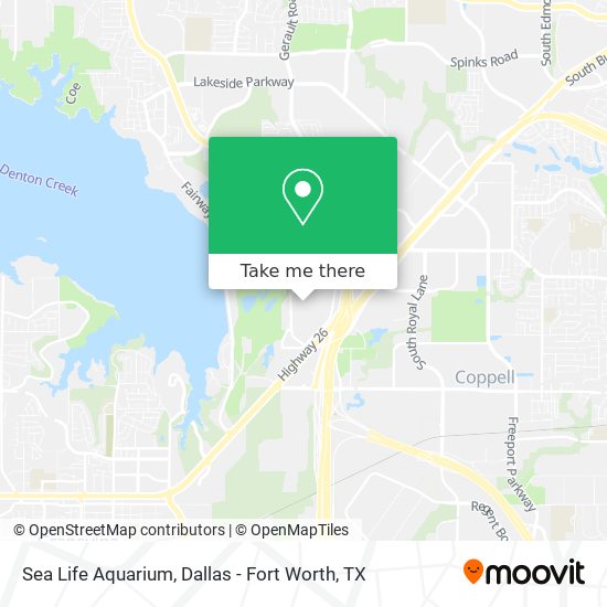 Sea Life Aquarium map
