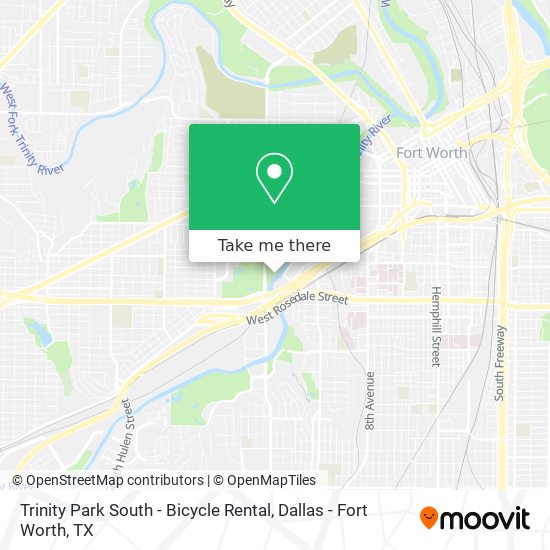 Mapa de Trinity Park South - Bicycle Rental