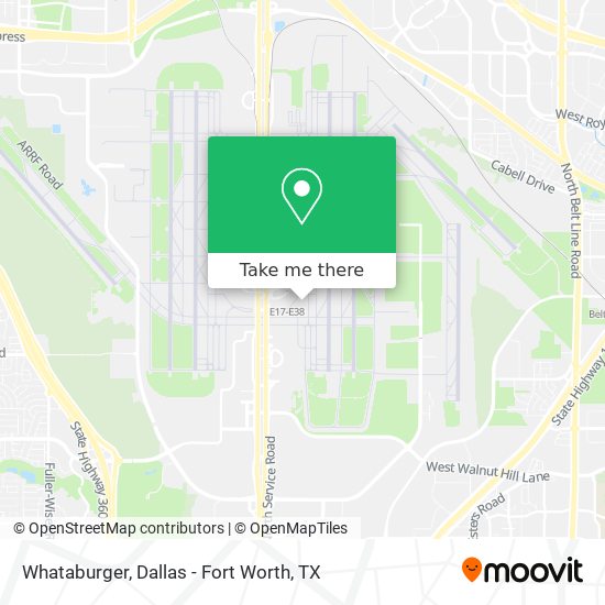 Whataburger map