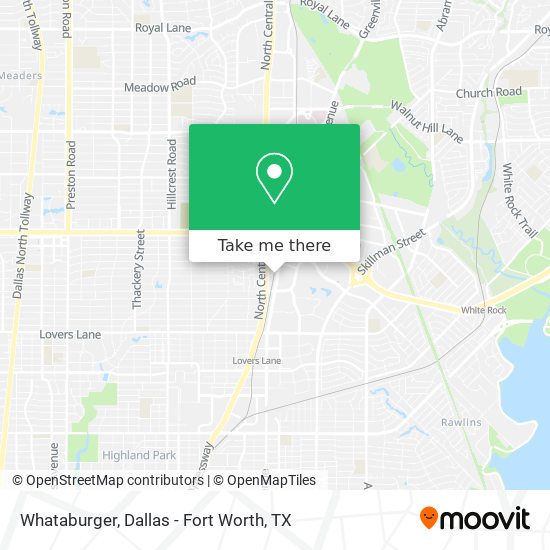 Whataburger map