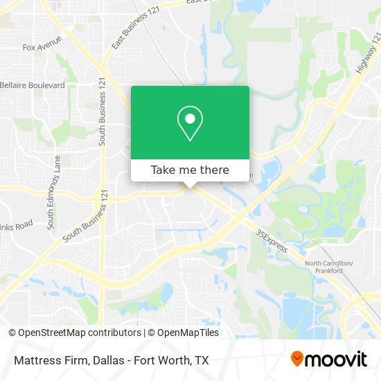 Mapa de Mattress Firm