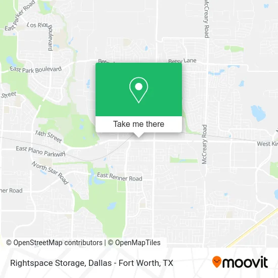 Rightspace Storage map
