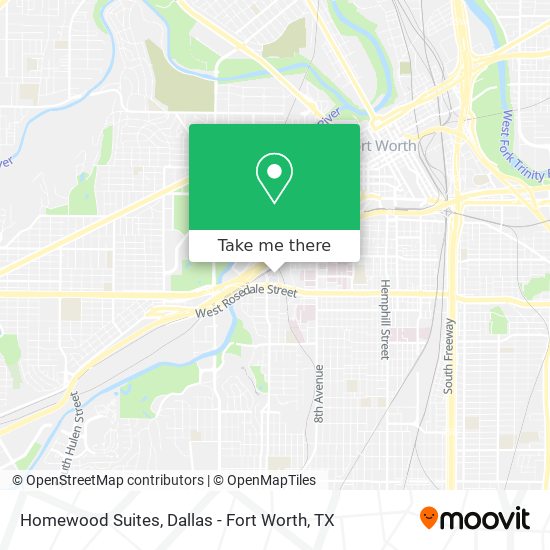 Homewood Suites map