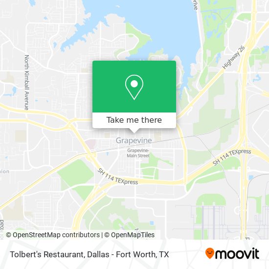 Tolbert's Restaurant map