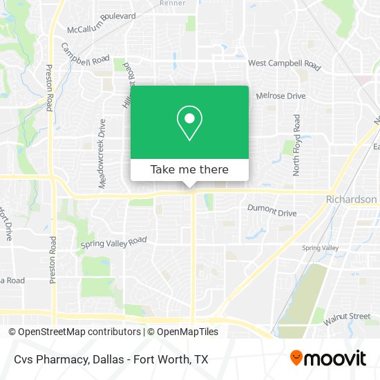 Cvs Pharmacy map
