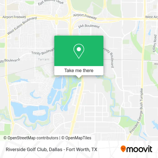 Riverside Golf Club map