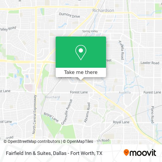 Fairfield Inn & Suites map