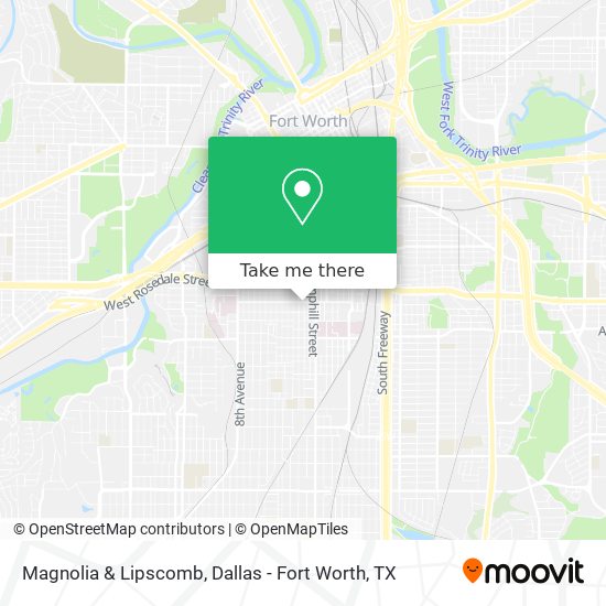 Magnolia & Lipscomb map