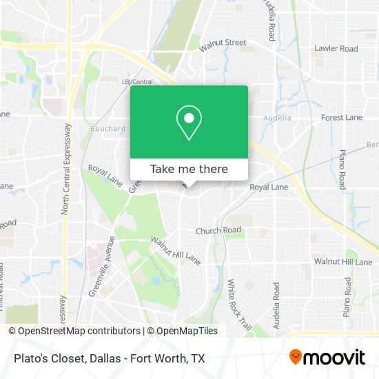 Plato's Closet map