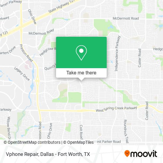 Mapa de Vphone Repair