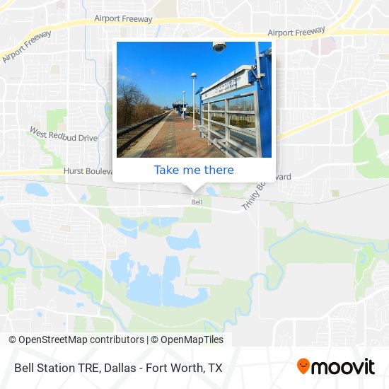 Mapa de Bell Station TRE