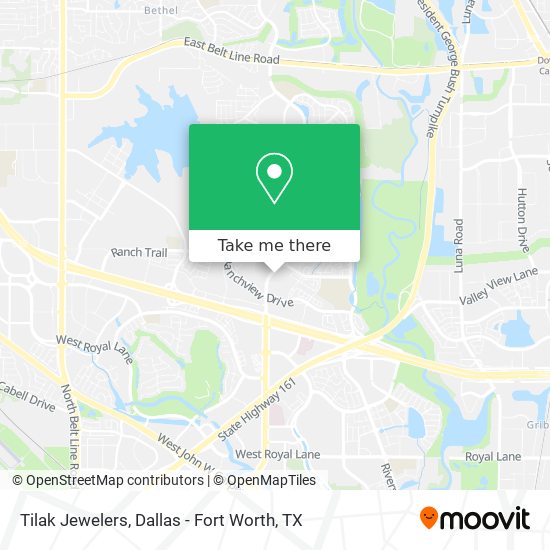 Mapa de Tilak Jewelers