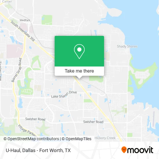 U-Haul map