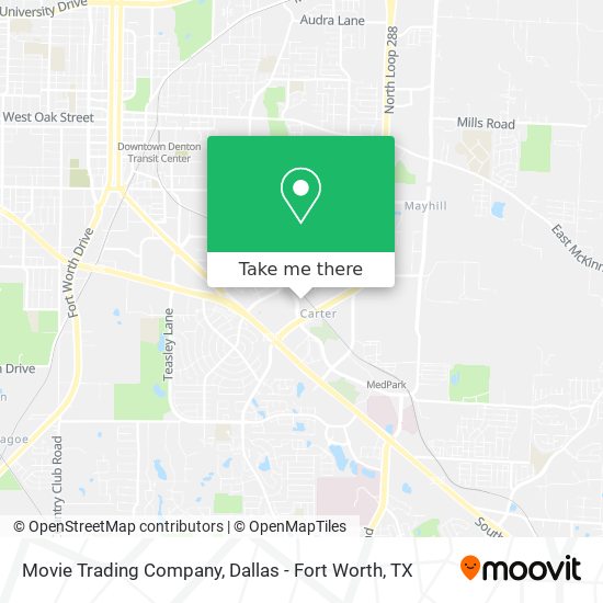 Mapa de Movie Trading Company