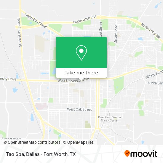 Tao Spa map