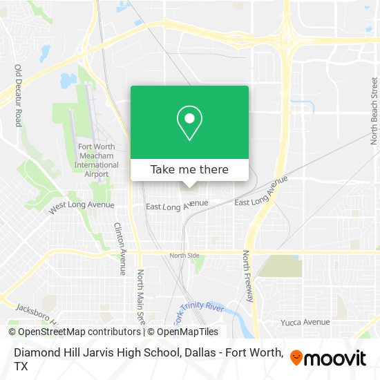 Diamond Hill Jarvis High School map
