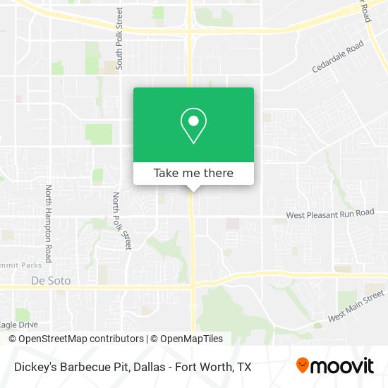 Mapa de Dickey's Barbecue Pit