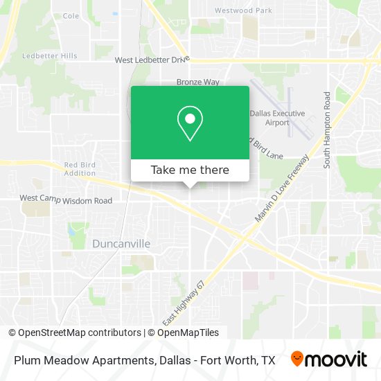 Plum Meadow Apartments map
