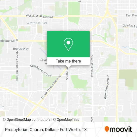 Presbyterian Church map
