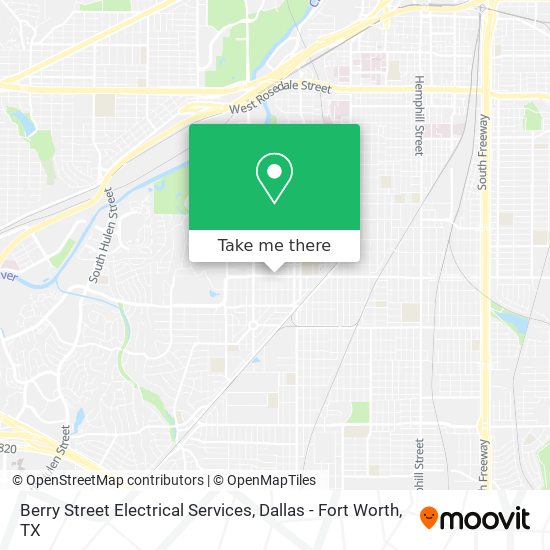 Mapa de Berry Street Electrical Services