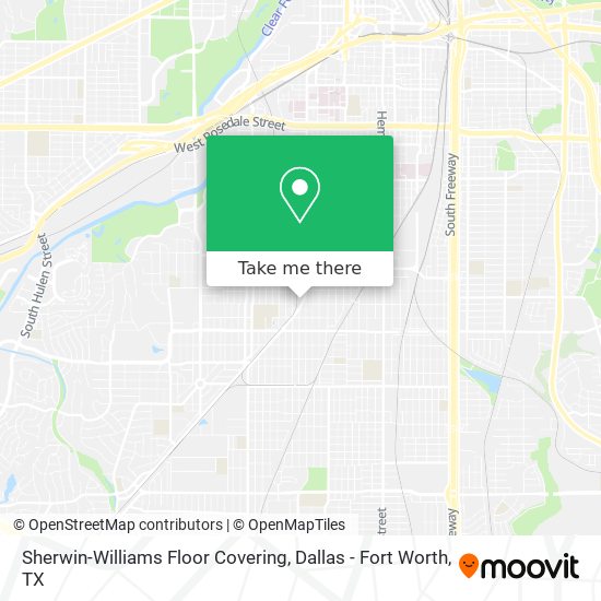 Mapa de Sherwin-Williams Floor Covering