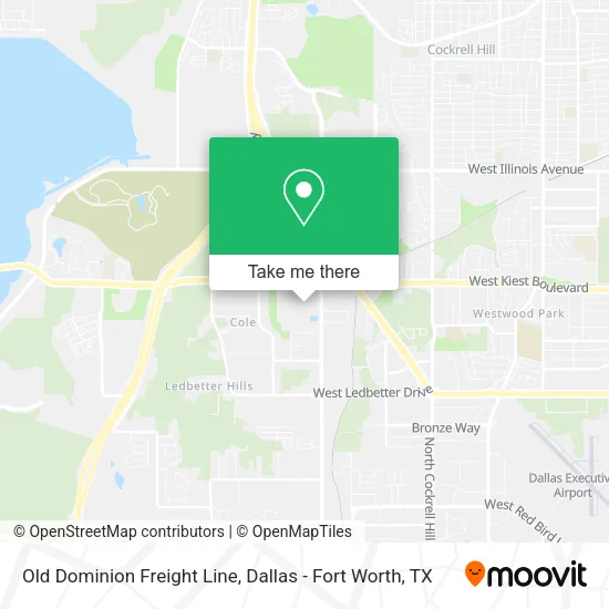 Old Dominion Freight Line map
