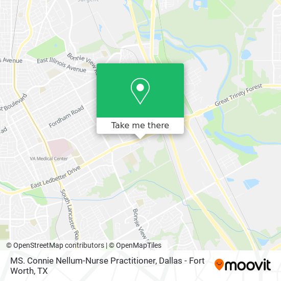 MS. Connie Nellum-Nurse Practitioner map