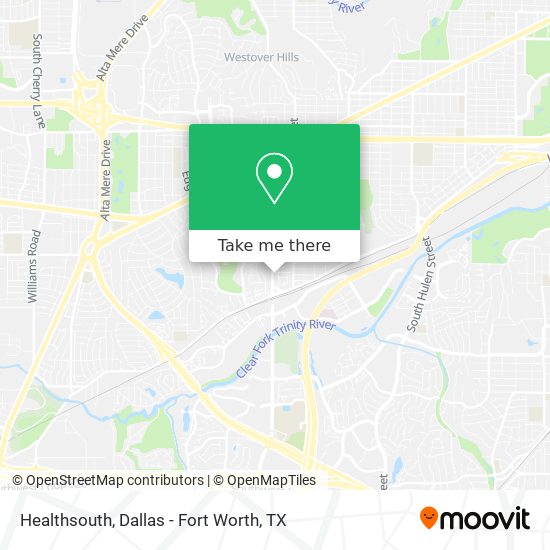 Healthsouth map