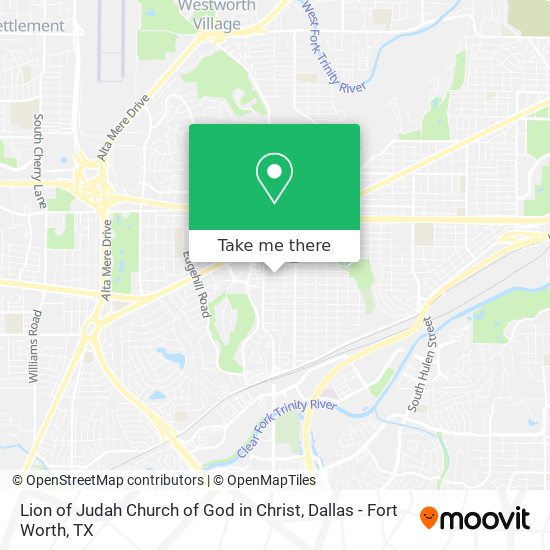 Lion of Judah Church of God in Christ map