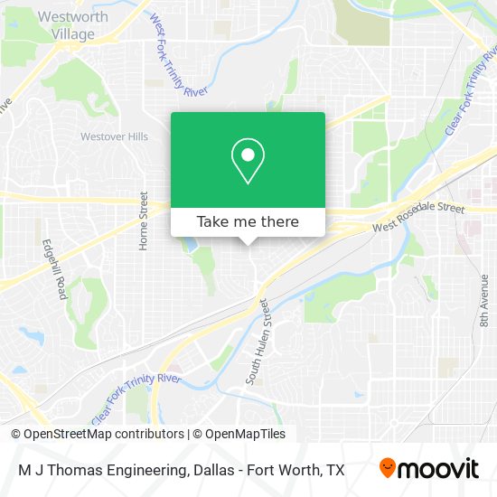 Mapa de M J Thomas Engineering