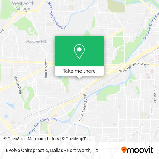 Evolve Chiropractic map