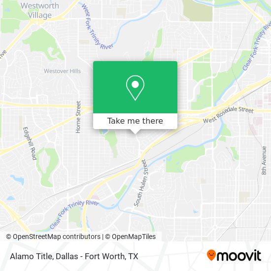 Alamo Title map