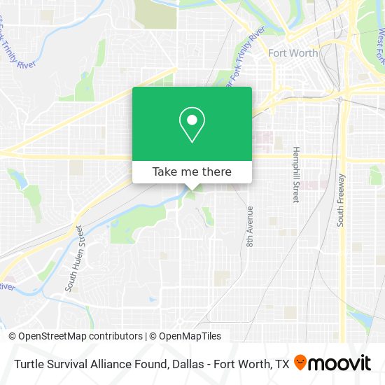 Turtle Survival Alliance Found map