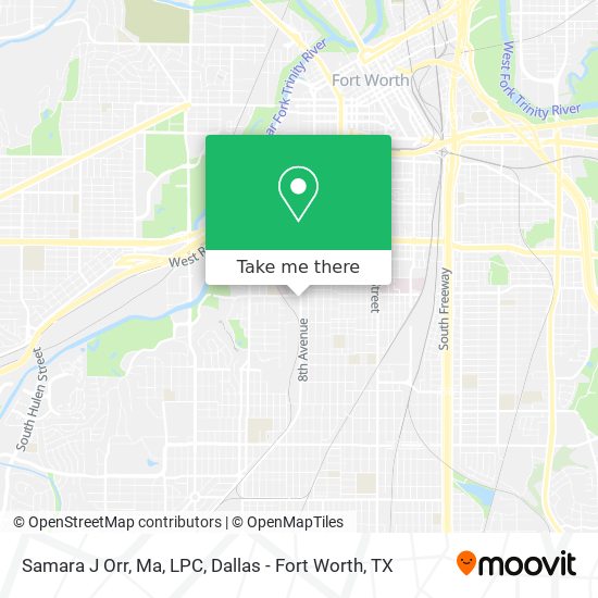 Samara J Orr, Ma, LPC map