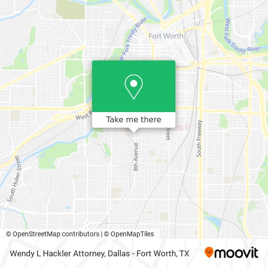 Wendy L Hackler Attorney map